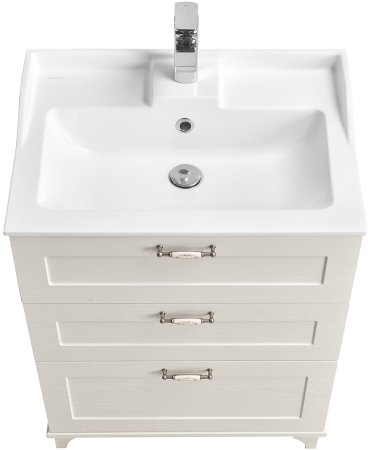 Тумба под раковину Aquaton Леон 65 Н 1A194601LBPS0 Дуб белый 