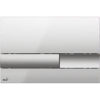 Кнопка смыва AlcaPlast M1743 хром - глянцевая/матовая Кнопка смыва AlcaPlast M1743 хром - глянцевая/матовая