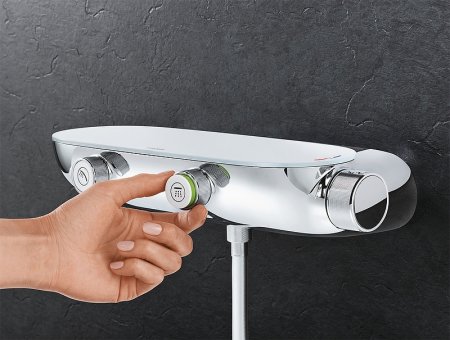 Душевая система Grohe Rainshower System 26446000 с термостатом Хром 