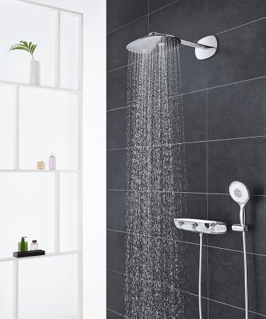Душевая система Grohe Rainshower System 26446000 с термостатом Хром 