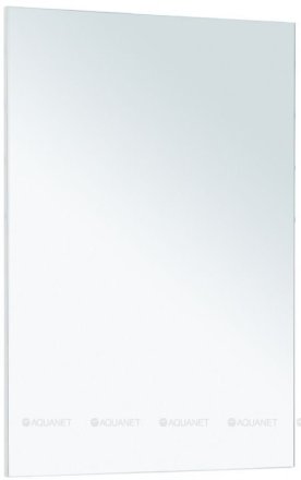 Зеркало Aquanet Lino 60 белый матовый 