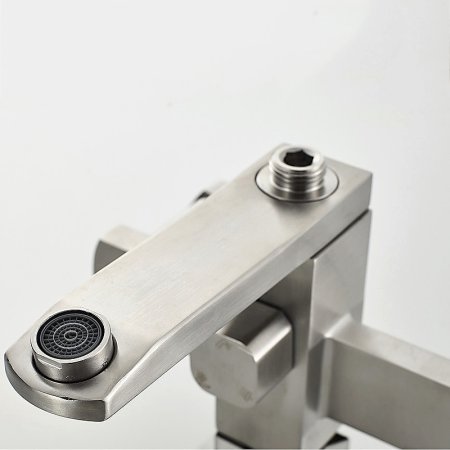 Душевая система Melana Cubo F610207 Сатин 