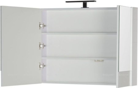 Зеркало-шкаф Aquanet Нота 90 белый 