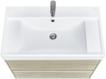 Тумба под раковину Roca Ona 80 A857630512 подвесная Светлый дуб 