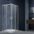 Душевой уголок Vincea Rapid 90x90 VSS-3R80/90CL профиль Хром стекло прозрачное 