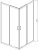 Душевой уголок Vincea Rapid 90x90 VSS-3R80/90CL профиль Хром стекло прозрачное 