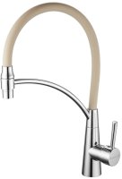 Смеситель для кухни с гибким изливом Shevanik S743-2, хром