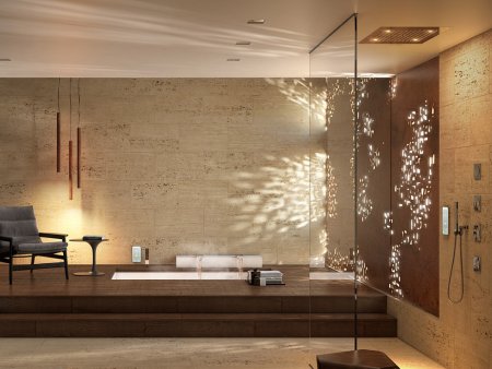 Верхний душ Bossini Dream 2 Sprays RGB Cromotherapy с хромотерапией 