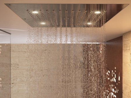 Верхний душ Bossini Dream 2 Sprays RGB Cromotherapy с хромотерапией 