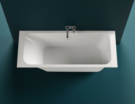 Ванна из искусственного камня Salini Orlanda Kit 170х70 102111G Белая глянцевая 