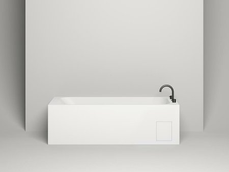 Ванна из искусственного камня Salini Orlanda Kit 170х70 102111G Белая глянцевая 