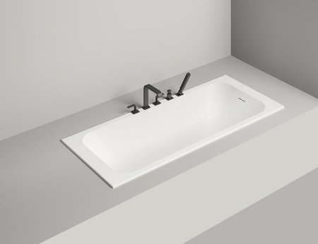 Ванна из искусственного камня Salini Orlanda Kit 170х70 102111G Белая глянцевая 