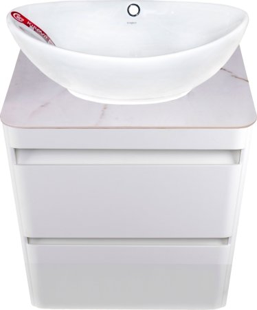 Тумба под раковину Style Line Атлантика Люкс Plus 60 СС-00002206 подвесная Антискрейч 