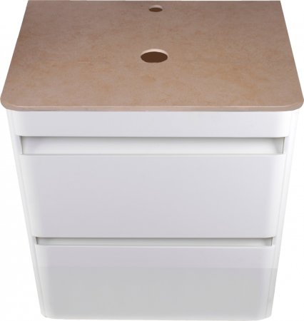 Тумба под раковину Style Line Атлантика Люкс Plus 60 СС-00002206 подвесная Антискрейч 
