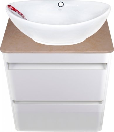 Тумба под раковину Style Line Атлантика Люкс Plus 60 СС-00002206 подвесная Антискрейч 