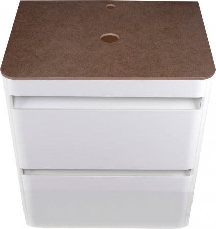 Тумба под раковину Style Line Атлантика Люкс Plus 60 СС-00002206 подвесная Антискрейч 