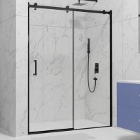 Душевая дверь в нишу RGW Tornado TO-14B 120х195 профиль черный