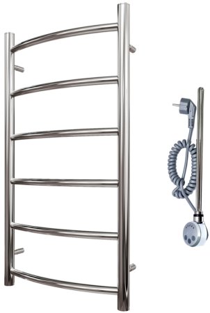 Электрический полотенцесушитель Point Афина PN04158E П6 500x800 левый/правый Хром 