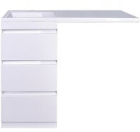 Тумба под раковину Style Line Даллас 100 АА00-000069 Белый глянец Тумба под раковину Style Line Даллас 100 АА00-000069 Белый глянец