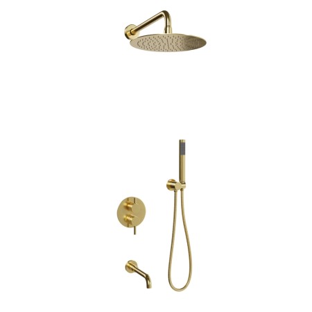 Душевая система RGW Shower Panels SP-55G встраиваемая, золото 