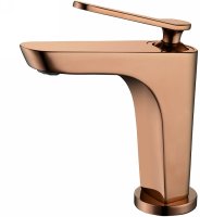 Смеситель для раковины Abber Zeitlos AF8909RG Розовое золото