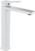 Смеситель для раковины высокий  Raffine F1199C, белый