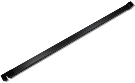 Душевая перегородка Abber Immer Offen 120 AG67128B профиль Черный стекло прозрачное 