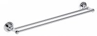 Полотенцедержатель Bemeta Retro 144304052 двойной, хром