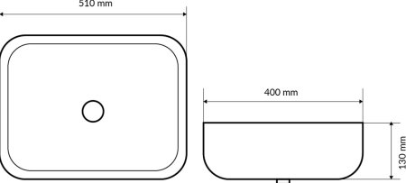 Раковина Excellent Actima Cori 51 