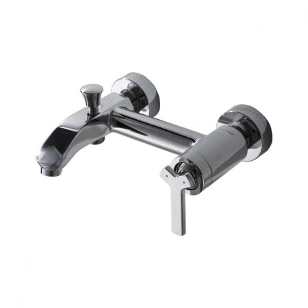 Смеситель для ванны Bravat Waterfall F673107C-01, хром 