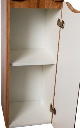 Шкаф пенал BelBagno 32 ACQUA-1600-2A-SC-RR-P подвесной Rovere Rustico 