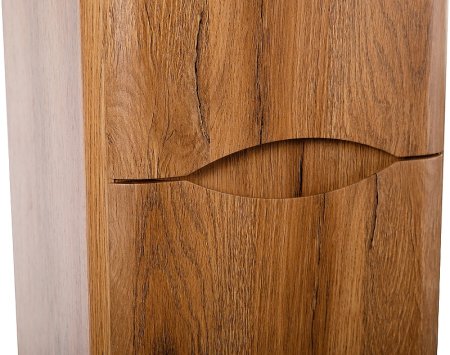 Шкаф пенал BelBagno 32 ACQUA-1600-2A-SC-RR-P подвесной Rovere Rustico 