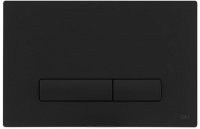 Кнопка смыва Oli Glam 139187 черный Soft touch