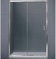 Душевая дверь BelBagno Uno 125 UNO-BF-1-125-C-Cr профиль Хром стекло прозрачное