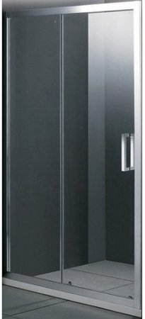 Душевая дверь BelBagno Uno 125 UNO-BF-1-125-C-Cr профиль Хром стекло прозрачное 