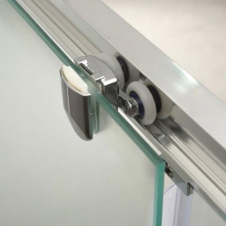 Душевая дверь BelBagno Uno 125 UNO-BF-1-125-C-Cr профиль Хром стекло прозрачное 