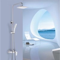 Душевая система Ganzer GZ12062F хром / белый