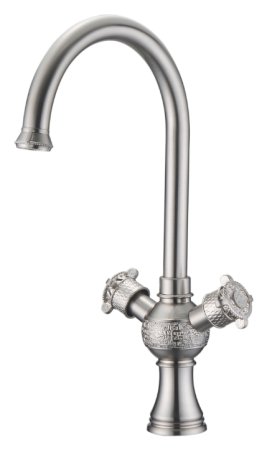 Смеситель Zorg Antic A 2004K-SL для кухонной мойки 