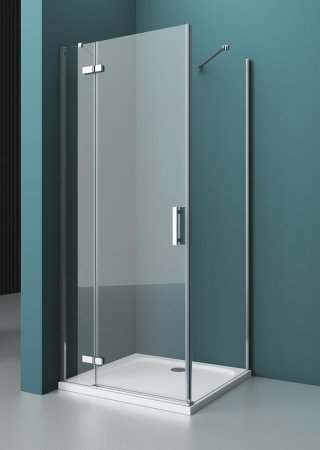 Душевой уголок BelBagno Kraft 120х100 KRAFT-AH-12-120/100-C-Cr-L профиль Хром стекло прозрачное 