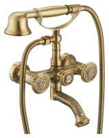 Смеситель Zorg Antic A 4000W-BR для ванны с душем