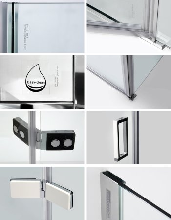 Душевой уголок WasserKRAFT Aller White 10H06RW 120x80 см 