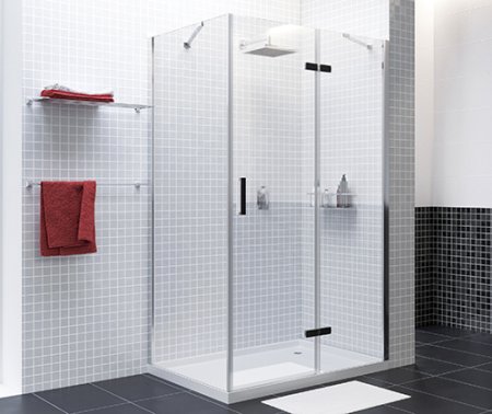 Душевой уголок WasserKRAFT Aller 10H10RB black matt, 120x100 см 