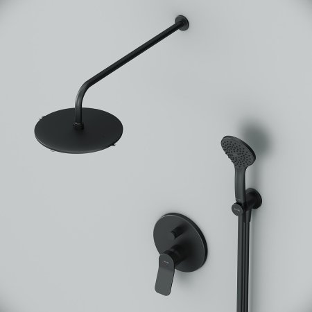 Душевая система AM.PM X-Joy FB85A1RH22 Черная 