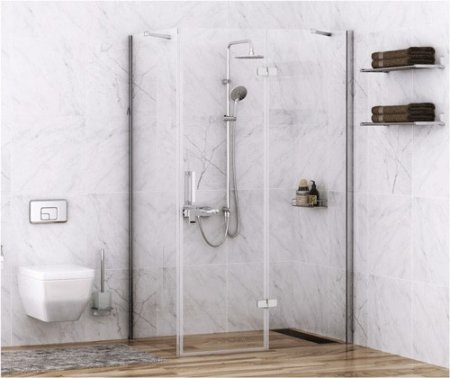 Душевая дверь WasserKRAFT Aller 10H05RWHITE 120х200 см, правая 