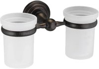 Стакан WasserKRAFT Isar K-7328D двойной, темная бронза