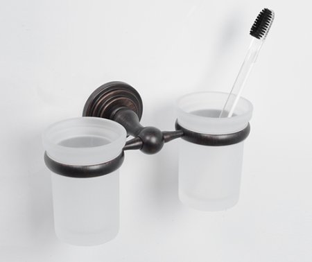 Стакан WasserKRAFT Isar K-7328D двойной, темная бронза 