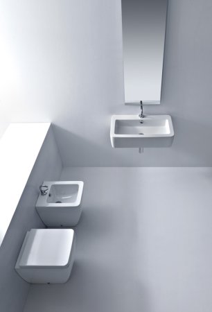 Унитаз приставной Kerasan Ego 321401 укороченный 