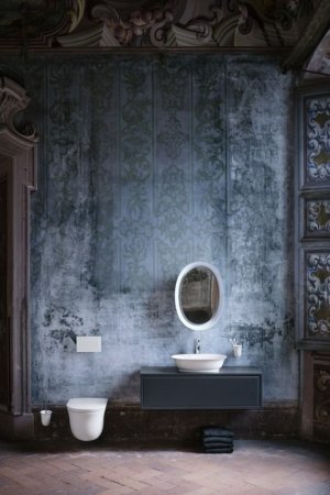 Зеркало Laufen New Classic 50 4.0607.0.085.000.1 с подсветкой Белое 