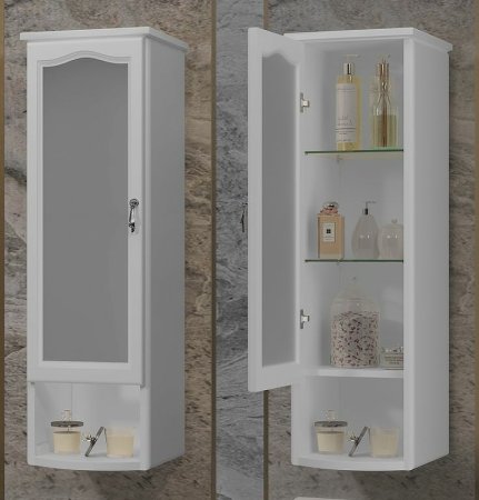 Подвесной шкаф Opadiris Риспекто 30 L 00-00006080 Белый матовый 