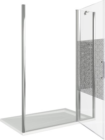 Душевая дверь в нишу Good Door Fantasy WTW-140-F-CH 